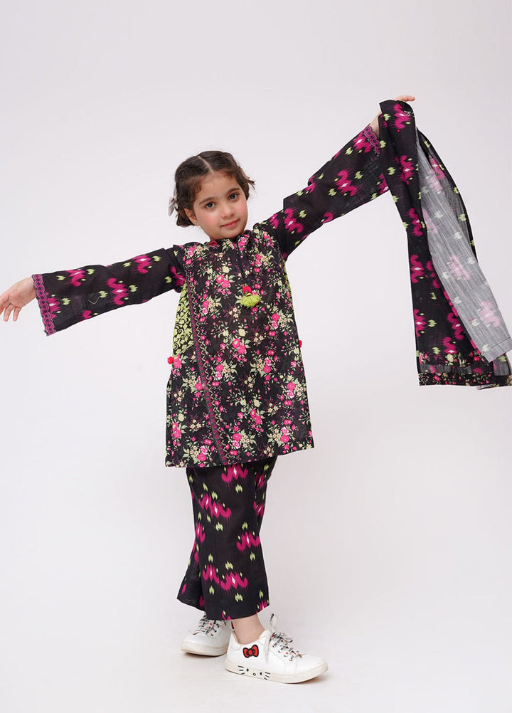 Winter Fall by Senorita Kids RTW Printed Khaddar 3 Piece Suit KAD-03629 Casual Collection