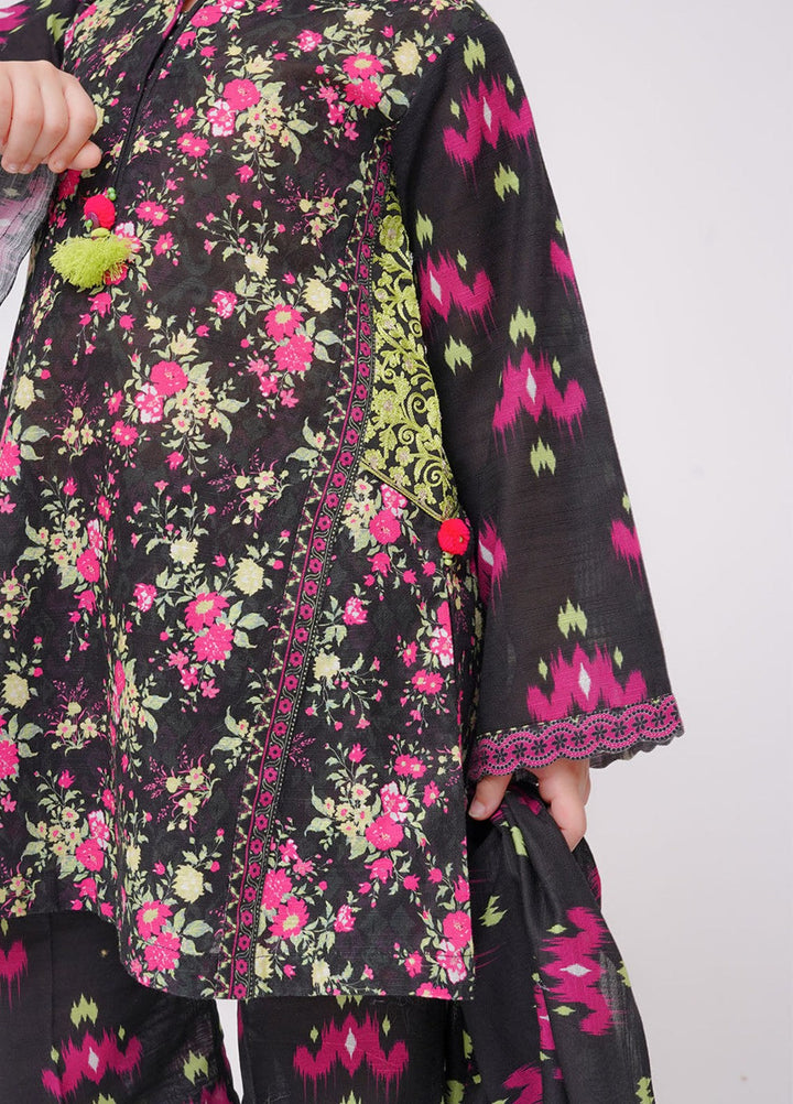Winter Fall by Senorita Kids RTW Printed Khaddar 3 Piece Suit KAD-03629 Casual Collection
