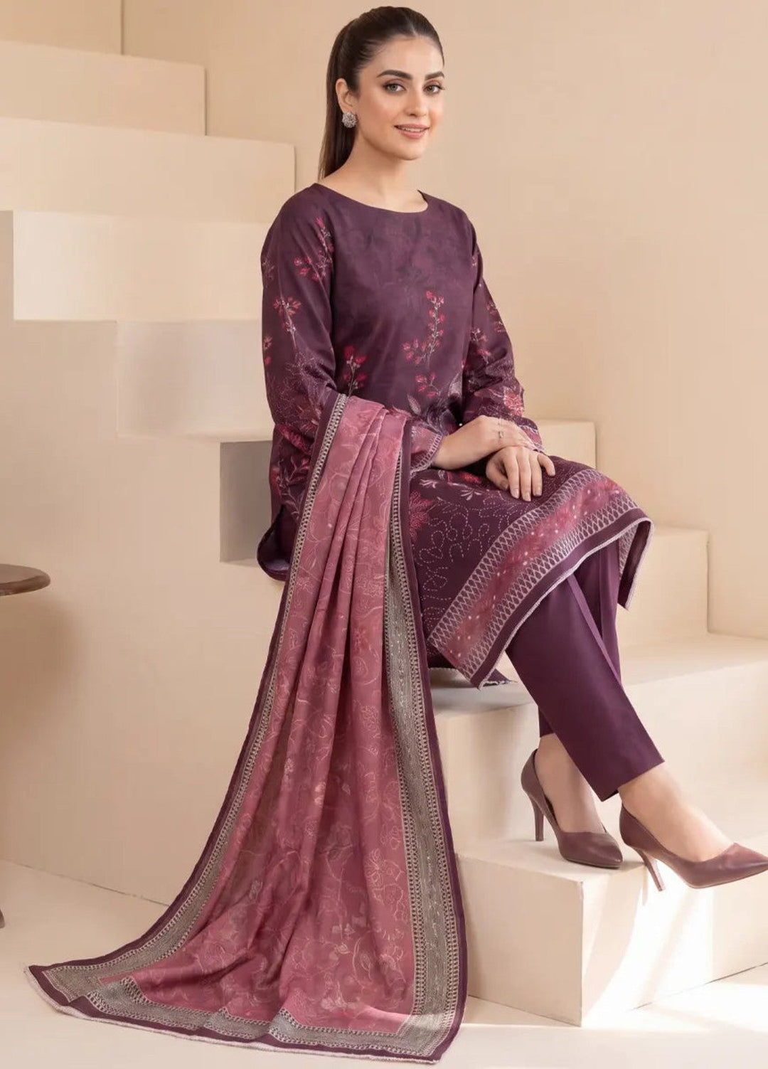 Salitex Unstitched Printed Cambric 3 Piece Suit SUNS8HA1002 Casual Collection