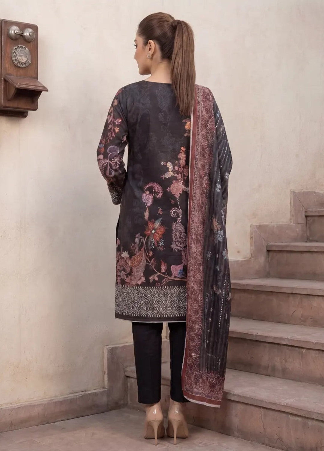 Salitex Unstitched Printed Cambric 3 Piece Suit SUNS8HA1003 Casual Collection