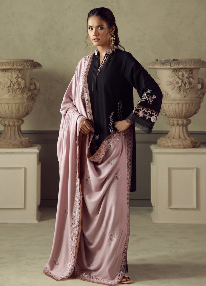 Sahar Unstitched Embroidered Khaddar 3 Piece Suit Zarelle Winter Collection