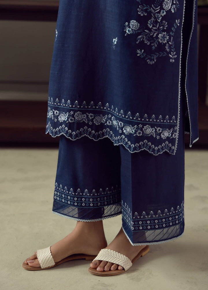 Sahar Unstitched Embroidered Khaddar 3 Piece Suit Aurelia Winter Collection