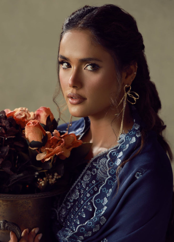 Sahar Unstitched Embroidered Khaddar 3 Piece Suit Aurelia Winter Collection