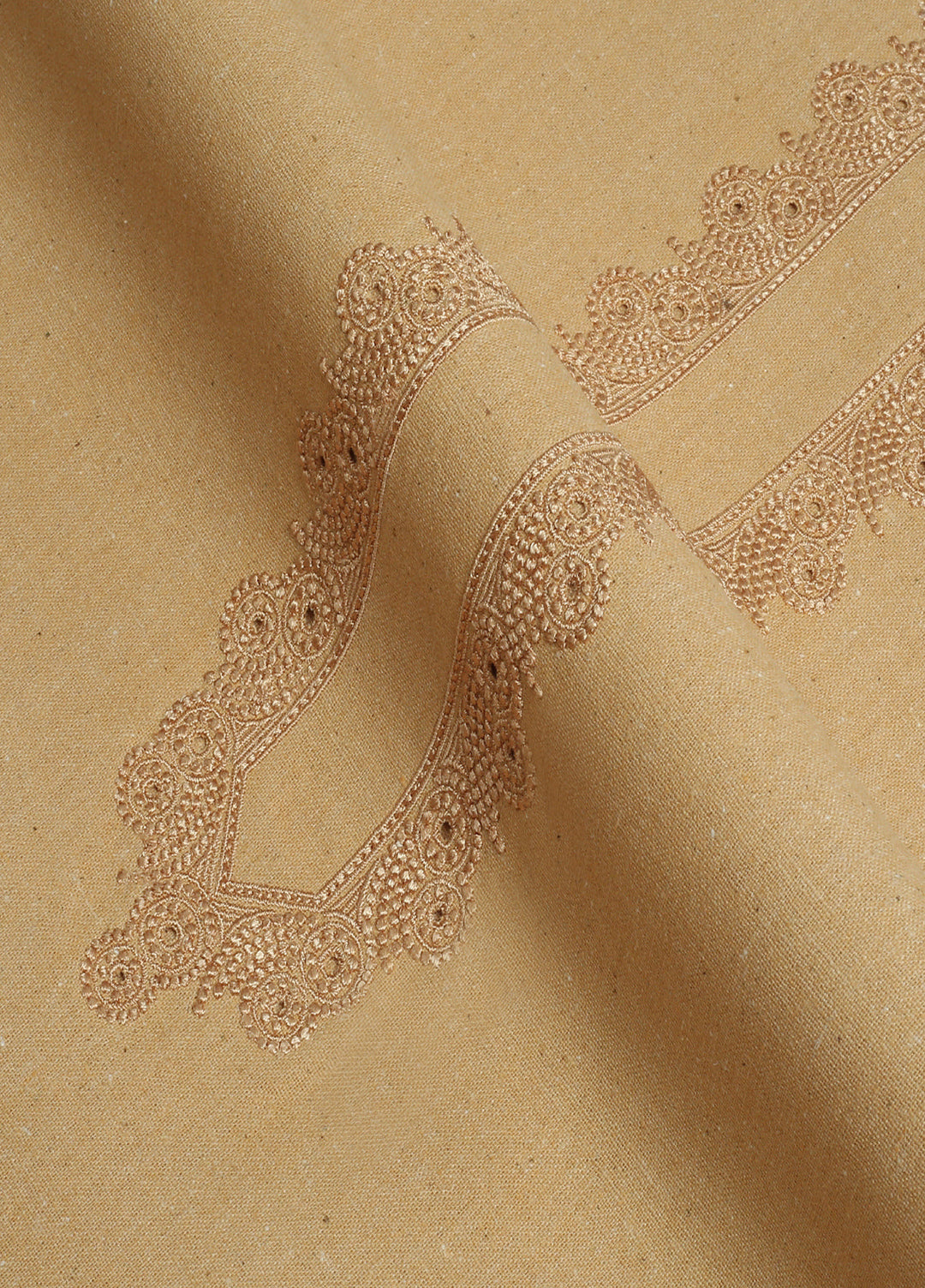 Wasaya by Fabrich Men Unstitched Embroidered Khaddar 2 Piece Suit Flax Winter Collection