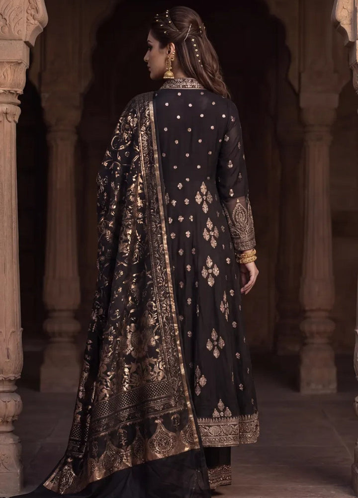 Salitex Unstitched Embroidered Raw Silk 3 Piece Suit WP7L3PEF465 Festive Collection