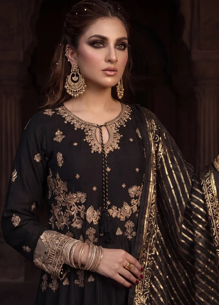 Salitex Unstitched Embroidered Raw Silk 3 Piece Suit WP7L3PEF465 Festive Collection