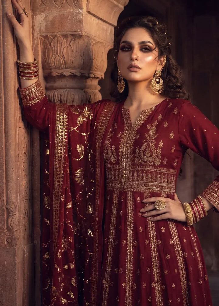 Salitex Unstitched Embroidered Raw Silk 3 Piece Suit WP7L3PEF468 Festive Collection