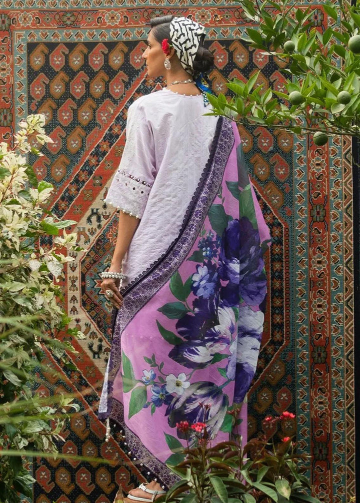 Muzlin By Sana Safinaz Embroidered Chambray Suits Unstitched 3 Piece SS23MZ 12A - Summer Collection