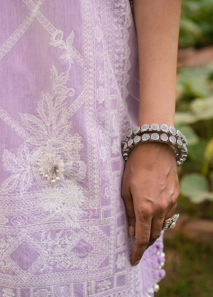 Muzlin By Sana Safinaz Embroidered Chambray Suits Unstitched 3 Piece SS23MZ 12A - Summer Collection