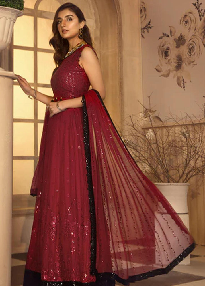Noor-e-Rang By Zarif Embroidered  Suits Unstitched 3 Piece ZF 12 AFREEN - Luxury Collection