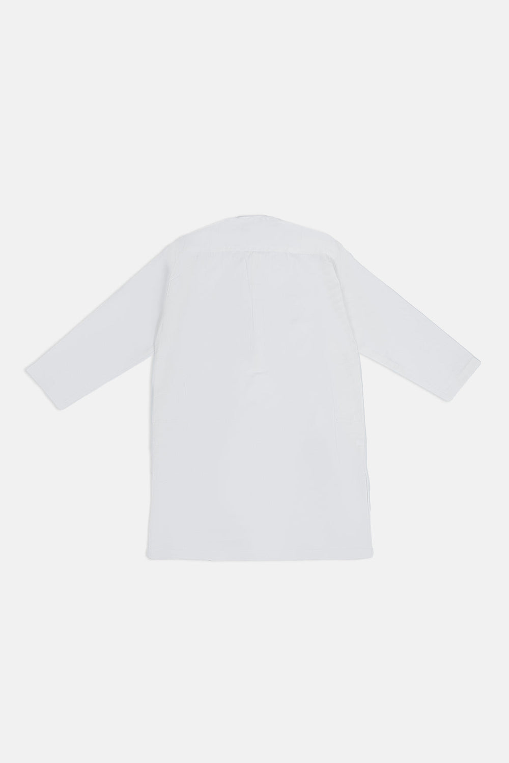 Muraqsh Ready To Wear Solids  Boys Off White Cotton Kurta Trouser MUR-OWKT - Summer Collection