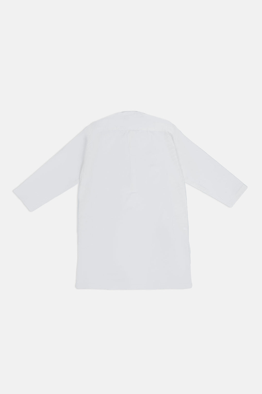Muraqsh Ready To Wear Solids  Boys Off White Cotton Kurta Trouser MUR-OWKT - Summer Collection