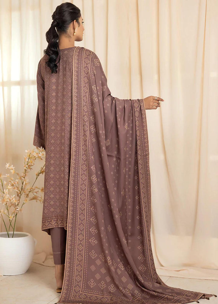 Lakhany Printed Cashmere Wool Suits Unstitched 3 Piece LSM22CV CVC-1002-C - Winter Collection