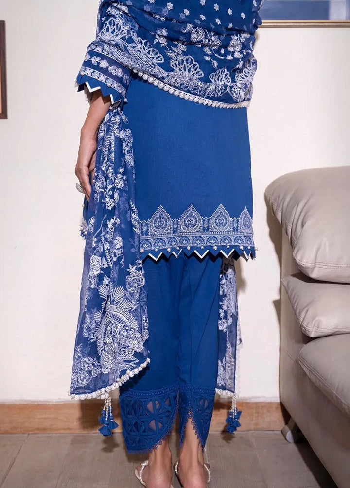 Muzlin By Sana Safinaz Embroidered Lawn Suits Unstitched 3 Piece SS23MZ 11B - Summer Collection