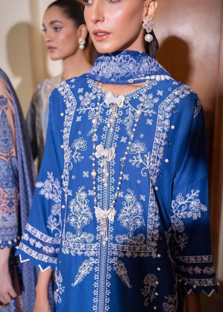 Muzlin By Sana Safinaz Embroidered Lawn Suits Unstitched 3 Piece SS23MZ 11B - Summer Collection