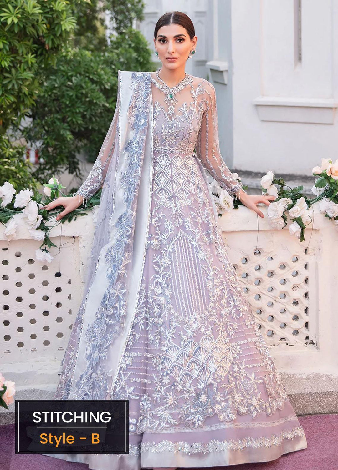 Veer Di Wedding by Elaf Embroidered  Suits Unstitched 3 Piece EF22VW EVW 04 - Bridal Collection