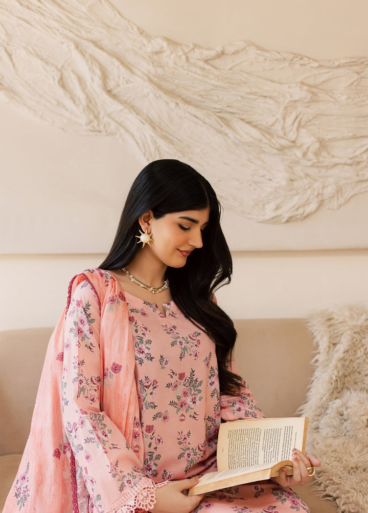 Sufya by Rashid Textiles Unstitched Printed Lawn 3 Piece Suit RT26ULS 3716 - Casual Collection