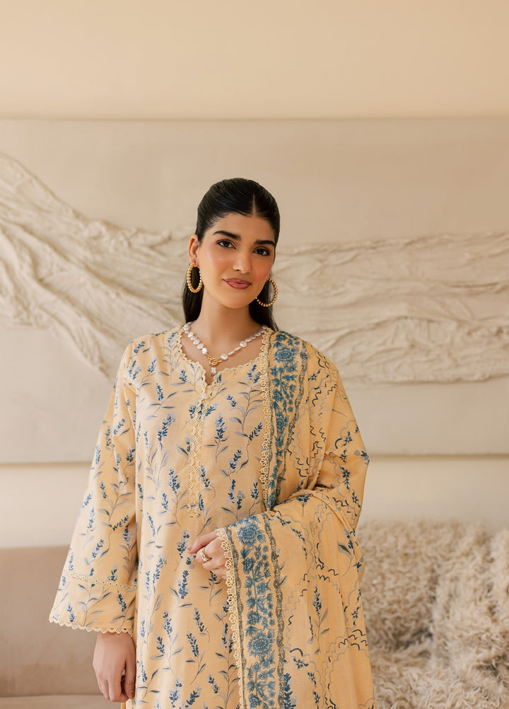 Sufya by Rashid Textiles Unstitched Printed Lawn 3 Piece Suit RT26ULS 3712 - Casual Collection