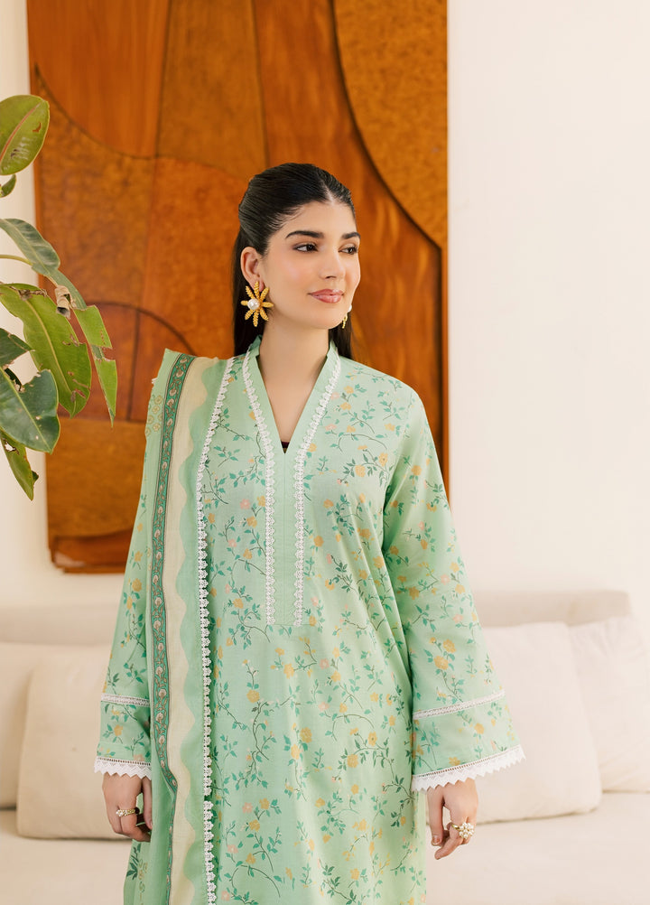 Sufya by Rashid Textiles Unstitched Printed Lawn 3 Piece Suit RT26ULS 3717 - Casual Collection