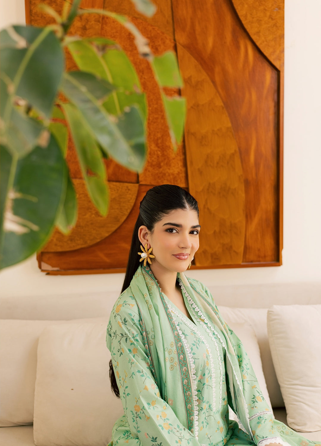 Sufya by Rashid Textiles Unstitched Printed Lawn 3 Piece Suit RT26ULS 3717 - Casual Collection