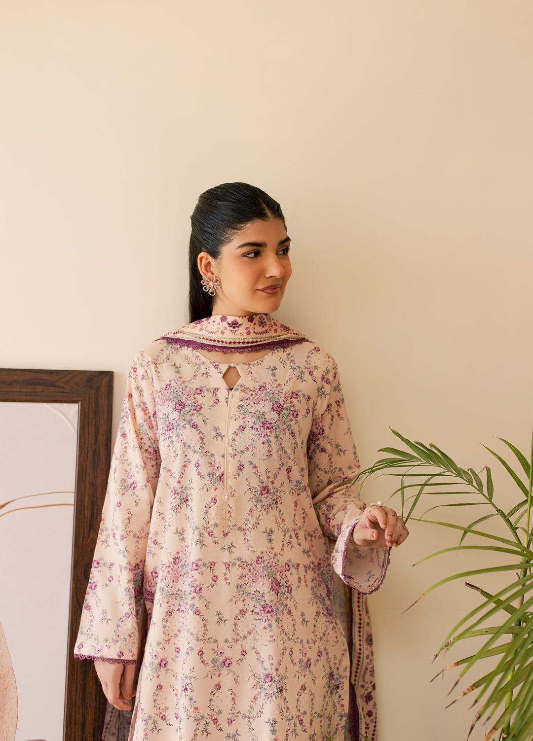 Sufya by Rashid Textiles Unstitched Printed Lawn 3 Piece Suit RT26ULS 3714 - Casual Collection
