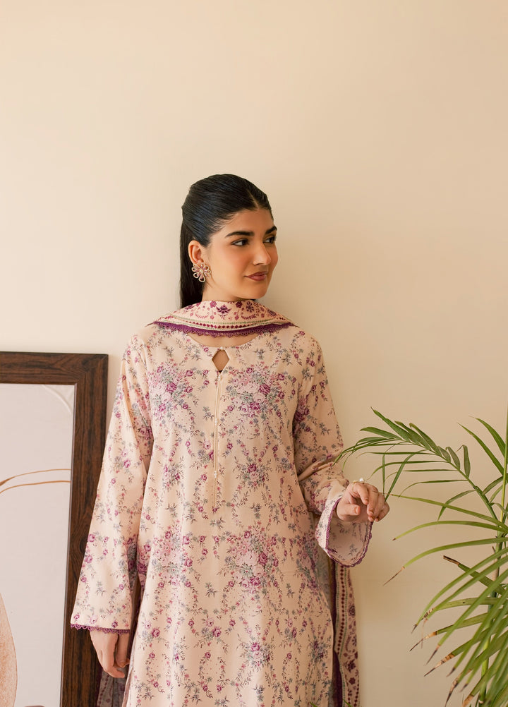 Sufya by Rashid Textiles Unstitched Printed Lawn 3 Piece Suit RT26ULS 3714 - Casual Collection