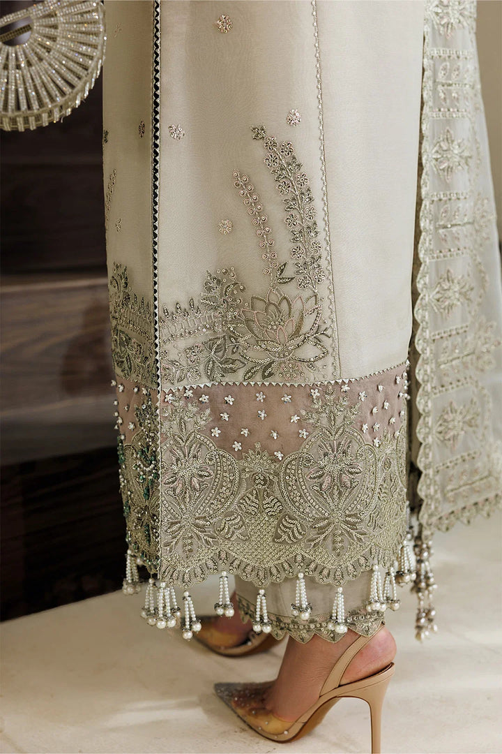 Alizeh Fashion Unstitched Embroidered Chiffon 3 Piece Suit AF26UCF AF-BHM-4074-Navya - Festive Collection