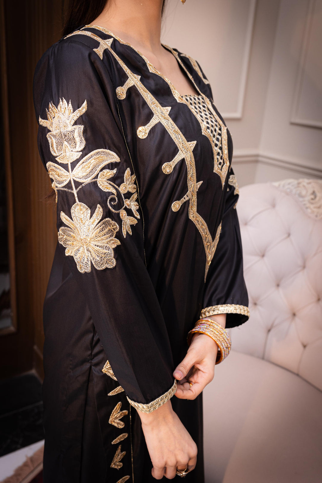 Dilkash by Reezas Women Pret 3 Piece Embroidered Raw Slik Ishq e Zaari - Festive Collection