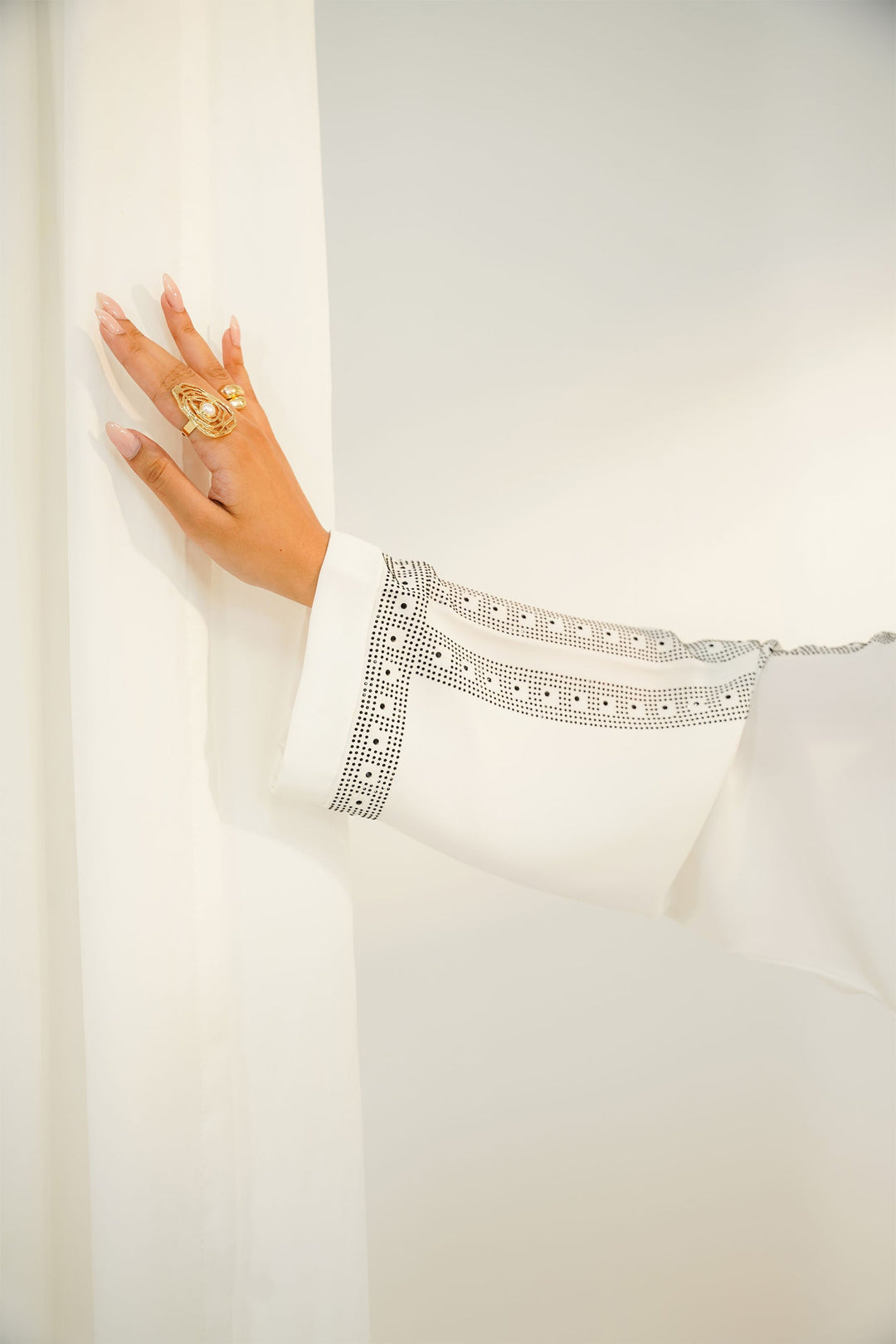 Divinely Crafted Abaya Casual Crepe 1 Piece Noor Abaya | Buttoned Up