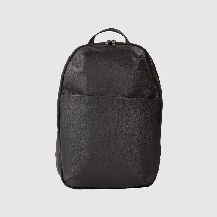 Lafanzo Unisex Leather Elite City Backpack Midnight Brown - Accessories Collection