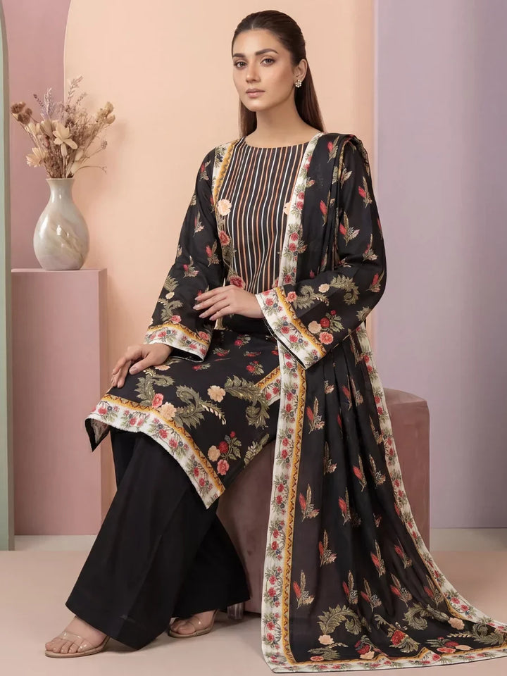 Salitex Women Unstitched Printed Lawn 3 Piece Suit SSW8U3P441 Casual Collection