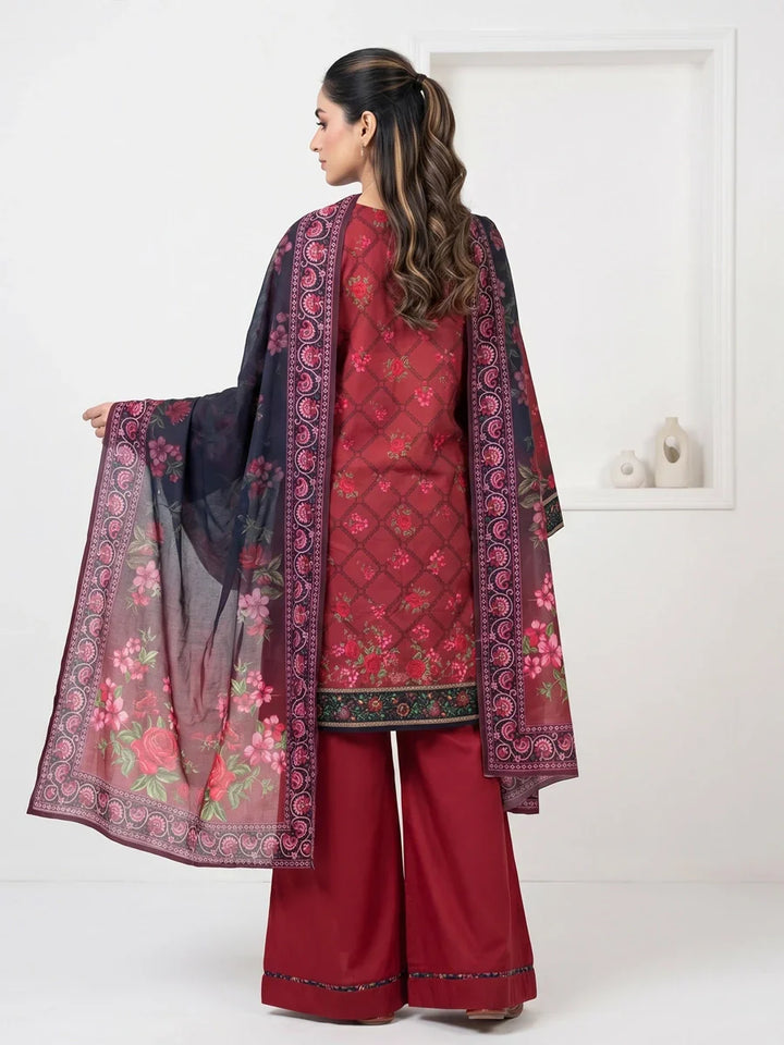 Salitex Unstitched Printed Lawn 3 Piece Suit SSW6U3P427 Summer Collection