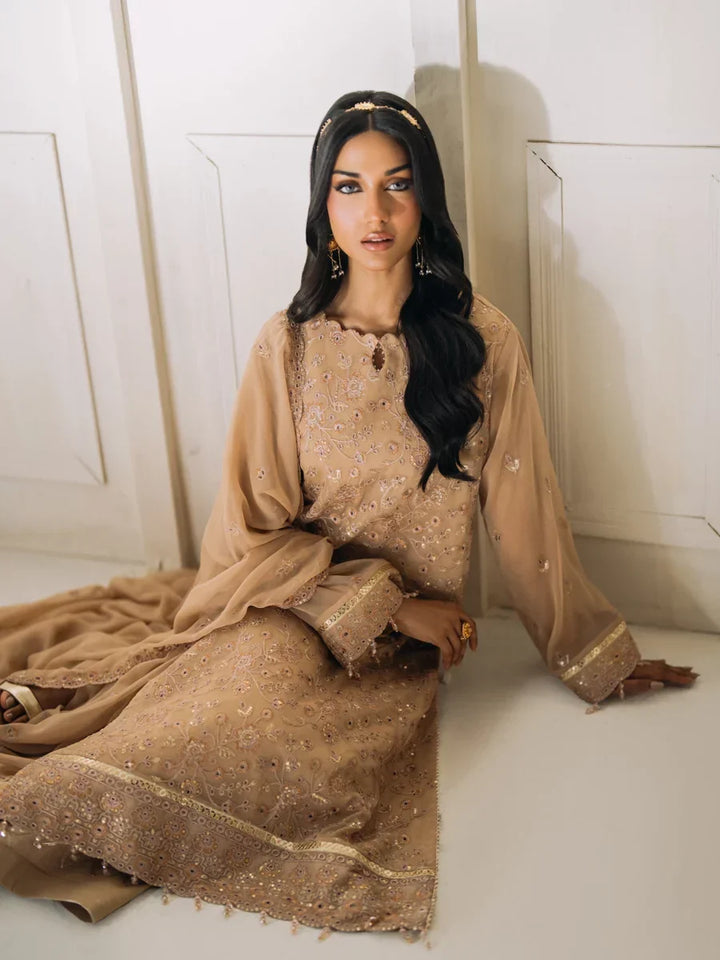 Salitex Unstitched Embroidered Chiffon 3 Piece Suit SUNS8CH509 Festive Collection