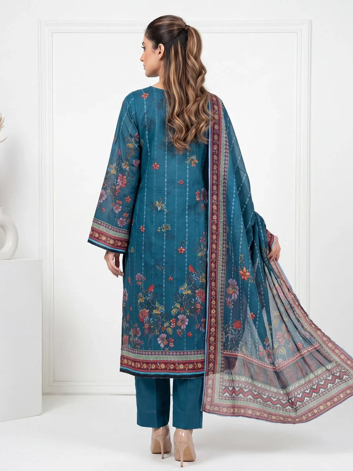 Salitex Unstitched Printed Lawn 3 Piece Suit SSW6U3P425 Summer Collection