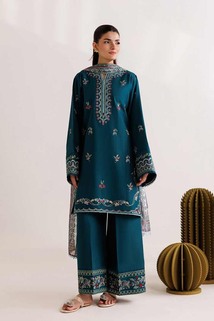 Mistfall by Panache Apparel RTW Embroidered Cotton 3 Piece Suit lunea Eid Collection