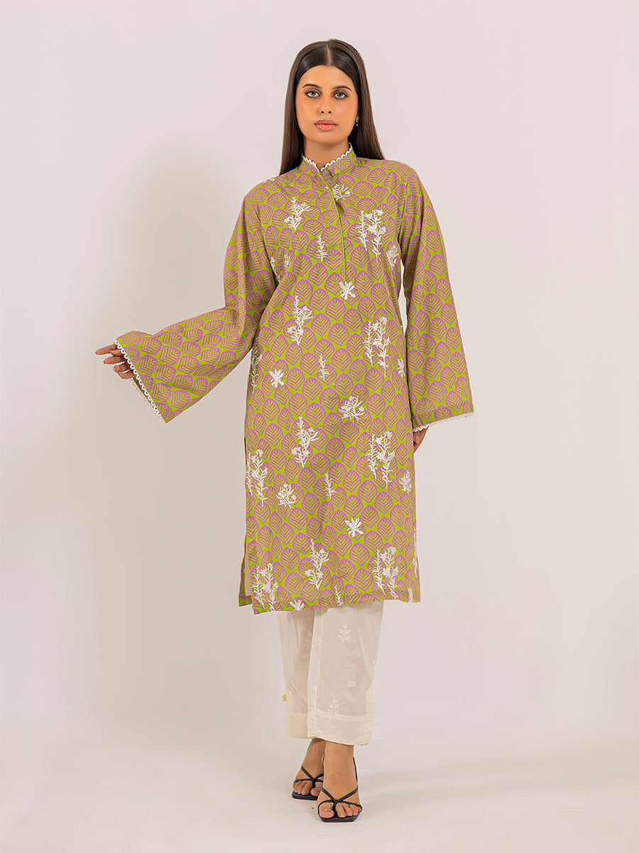 Salitex Women Embroidered Cambric 1 Piece Shirt WRTKBA24AL99 - Winter Collection
