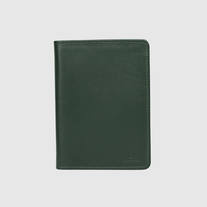 Lafanzo Unisex Leather Glenmore Passport Wallet Green - Accessories Collection