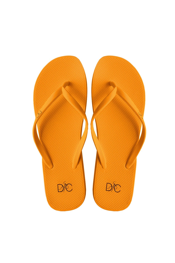 Divinely Crafted Women Flip Flops Orange WR-ORG - Summer Collection