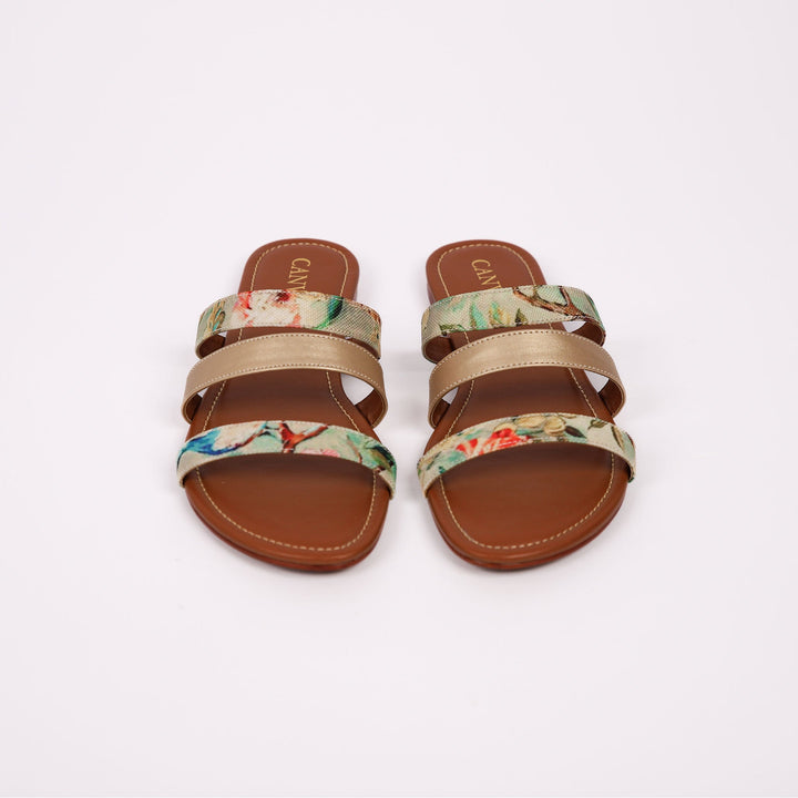 Canvas Gallery Footwear Casual 1 Piece BLOOM - GOLD