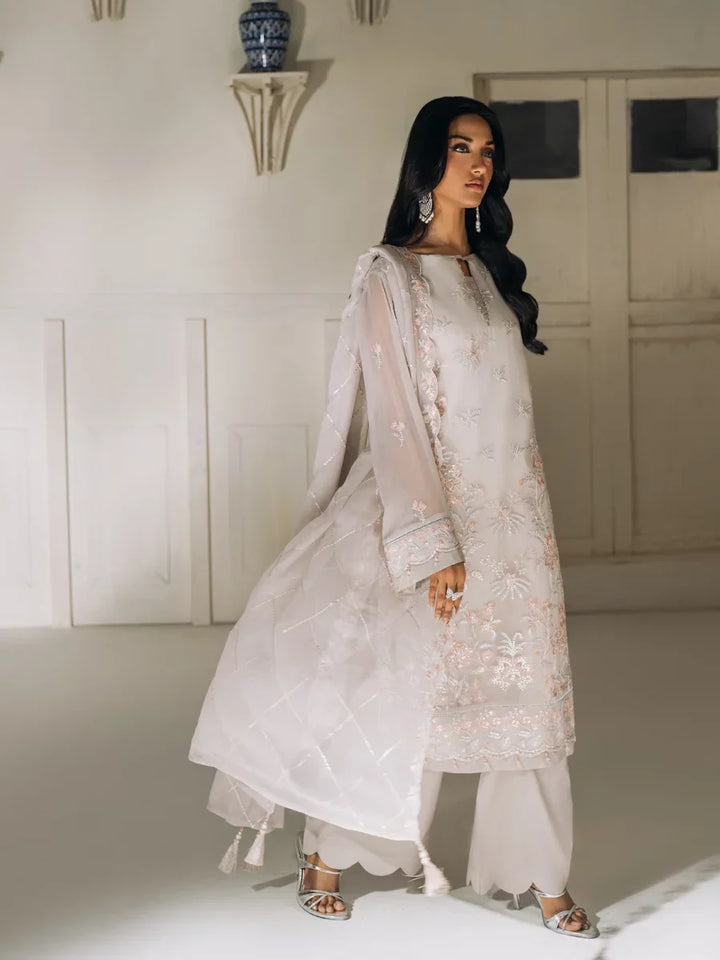 Salitex Unstitched Embroidered Chiffon 3 Piece Suit SUNS8CH519 Festive Collection