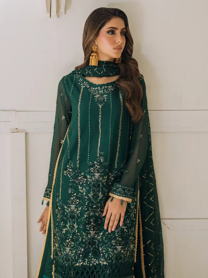 Salitex Unstitched Embroidered Chiffon 3 Piece Suit SUNS8CH512 Festive Collection