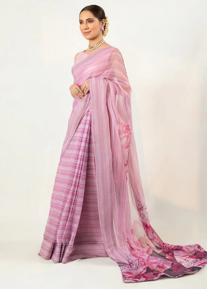 Imran Aftab RTW Printed Chiffon 3 Piece Suit IASC 12 - Festive Collection