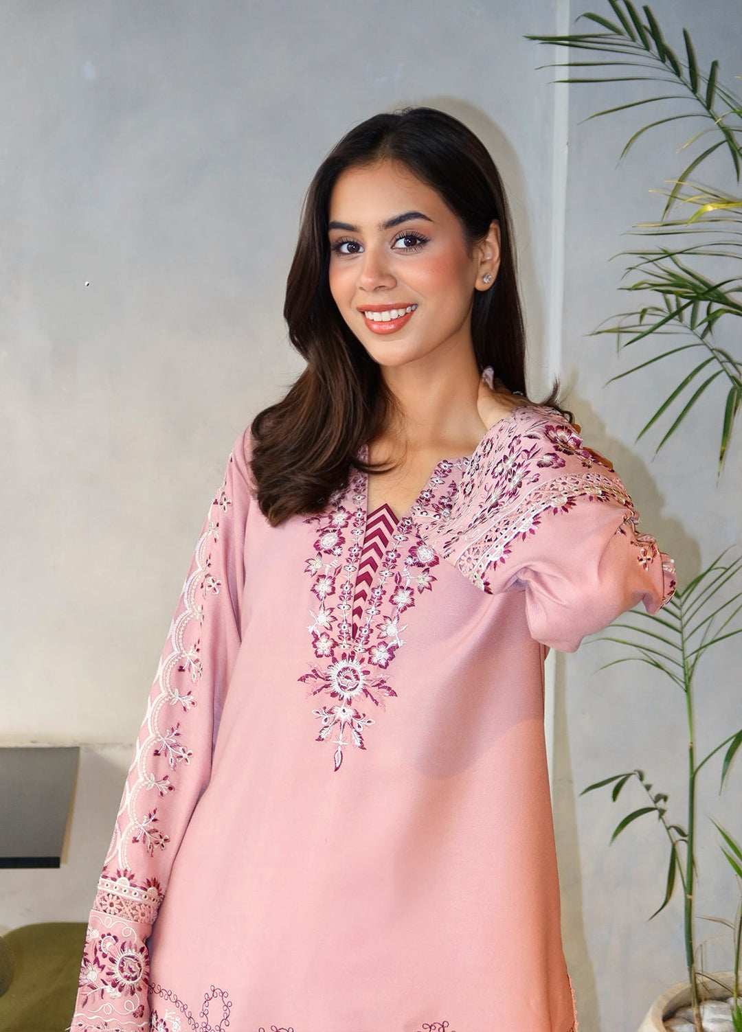 Lunere by Sahane Viscose Linen 2 Piece Suit ME 35001 Louisa Pret