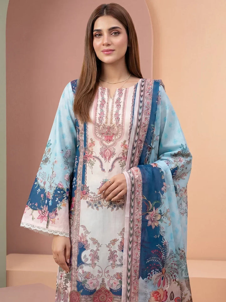 Salitex Women Unstitched Printed Lawn 3 Piece Suit SSW8U3P446 Casual Collection