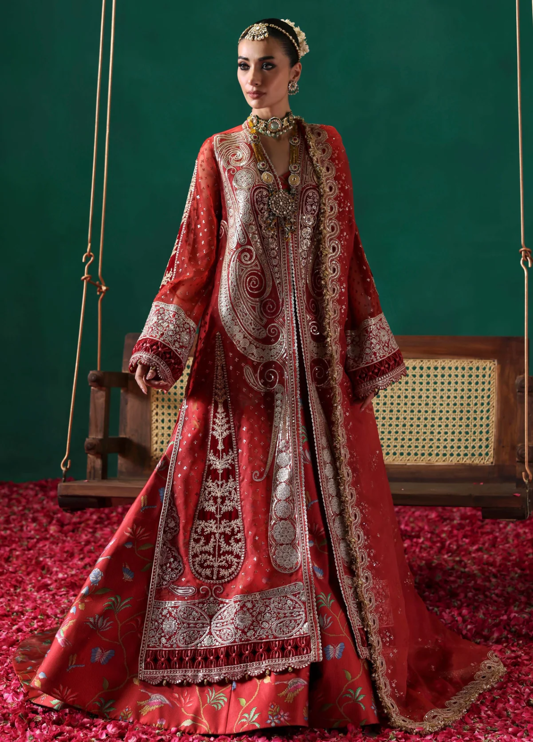 Sable Vogue Unstitched Embroidered Organza 3 Piece Suit SV26UL FC-02-25 - Summer Collection