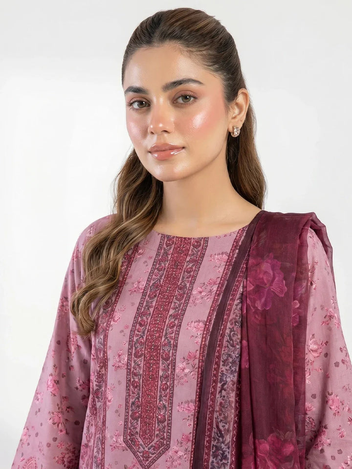 Salitex Unstitched Printed Lawn 3 Piece Suit SSW6U3P423 Summer Collection