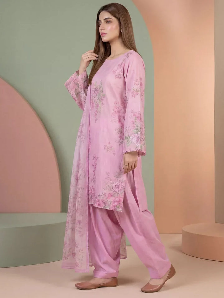 Salitex Women Unstitched Printed Lawn 3 Piece Suit SSW8U3P445 Casual Collection