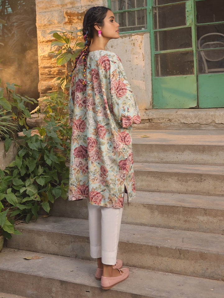 Salitex Women Printed Khaddar 1 Piece Shirt CP-W22-C-004 - Winter Collection