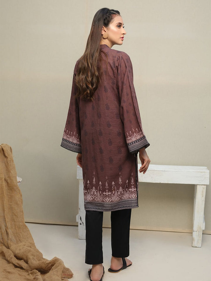 Salitex Women Printed Khaddar 1 Piece Shirt CP-W22-C-011 - Winter Collection