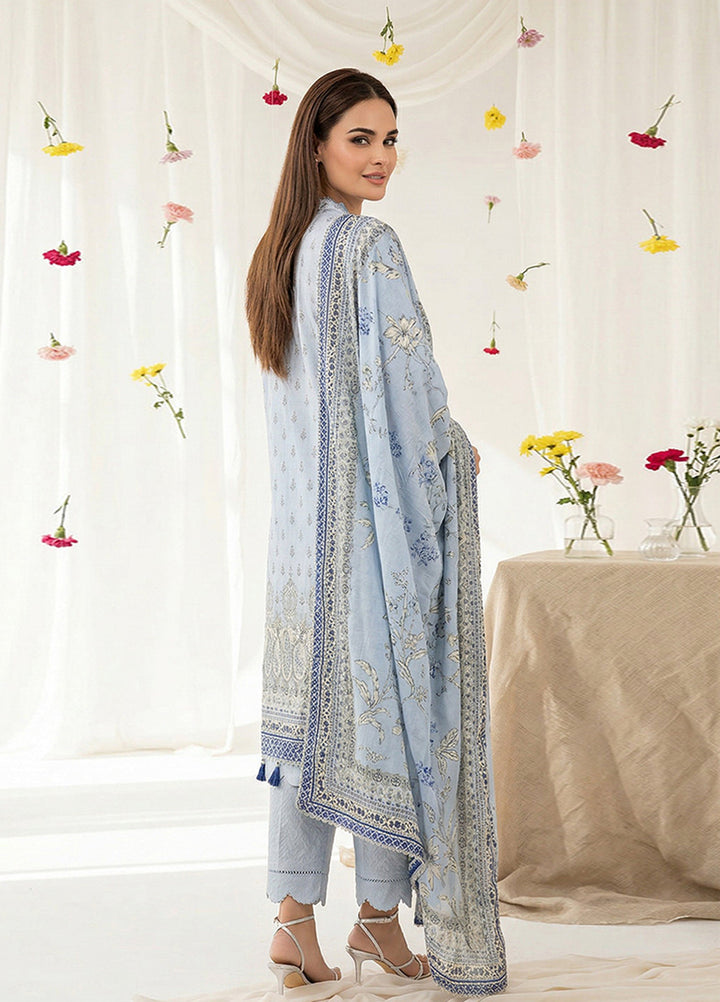 Salina by Regalia Textiles Unstitched Digital Printed Lawn 3 Piece Suit RG26ULSP D2 - Casual Collection